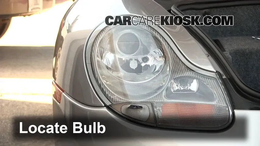 2000 Porsche 911 Carrera 4 3.4L 6 Cyl. Convertible Lights Daytime Running Light (replace bulb)